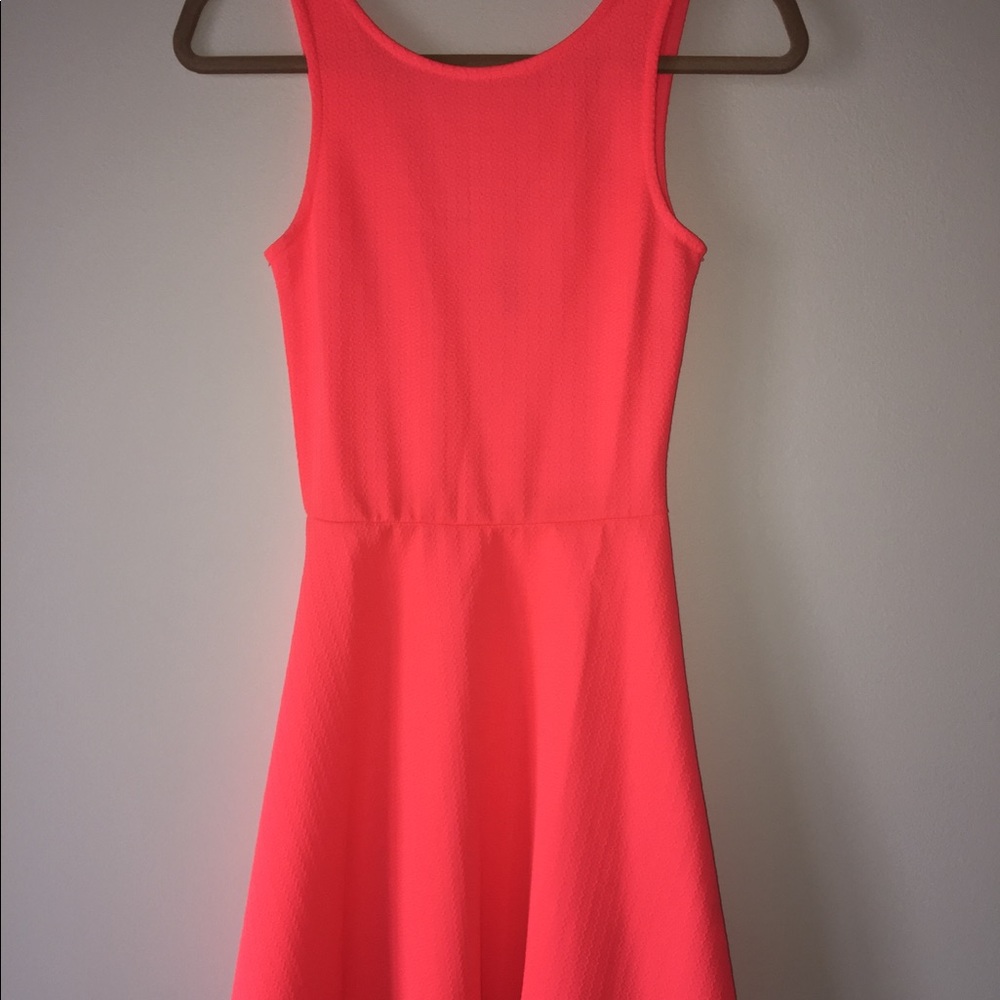 Orange dress